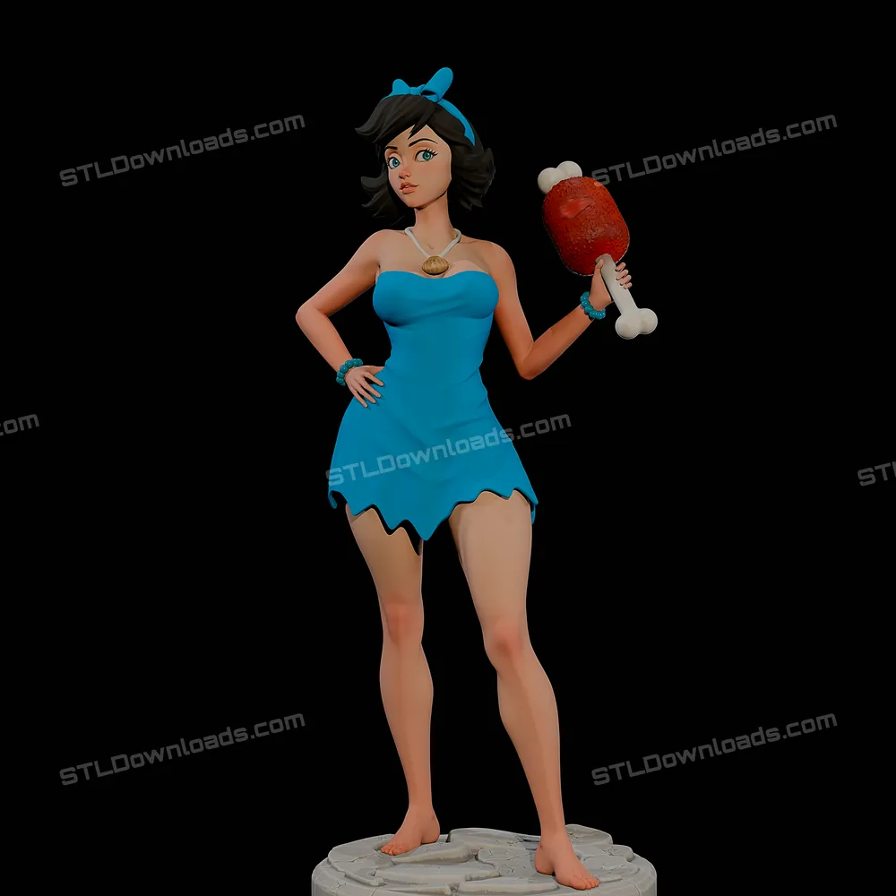 3DMomoji The Flintstones Betty Rubble