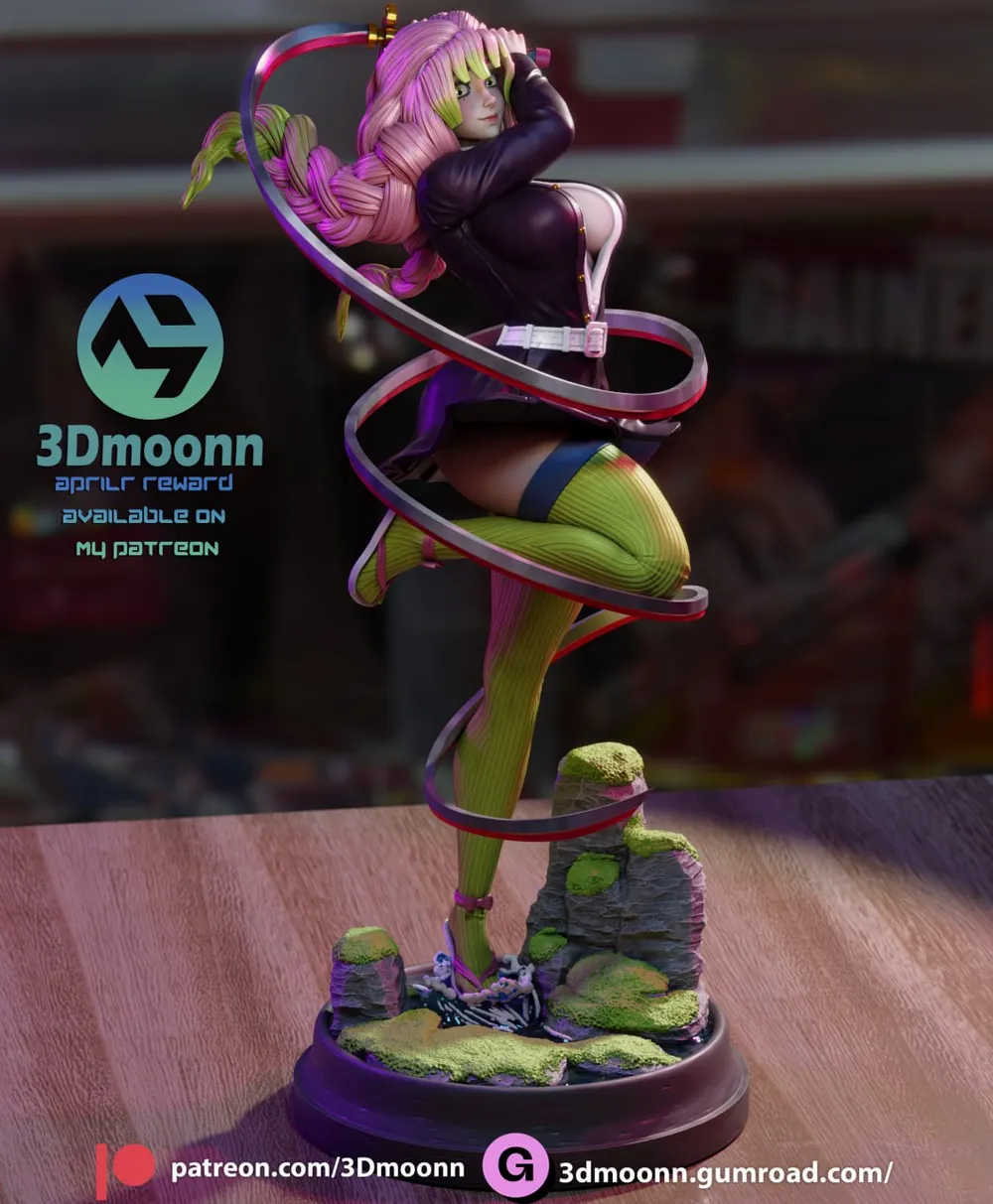 3Dmoonn Demon Slayer Mitsuri Kanroji