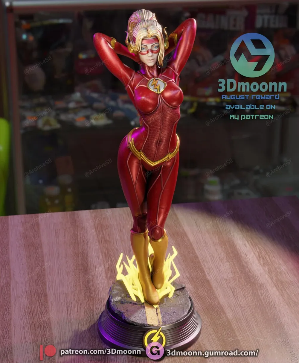 3Dmoonn Lady Flash