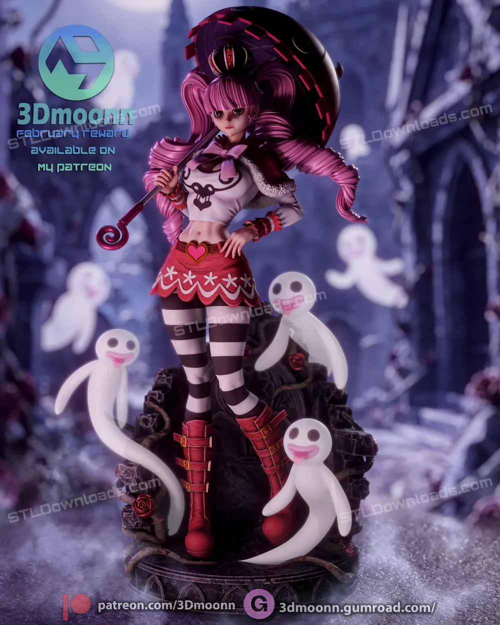 3Dmoonn One Piece Perona