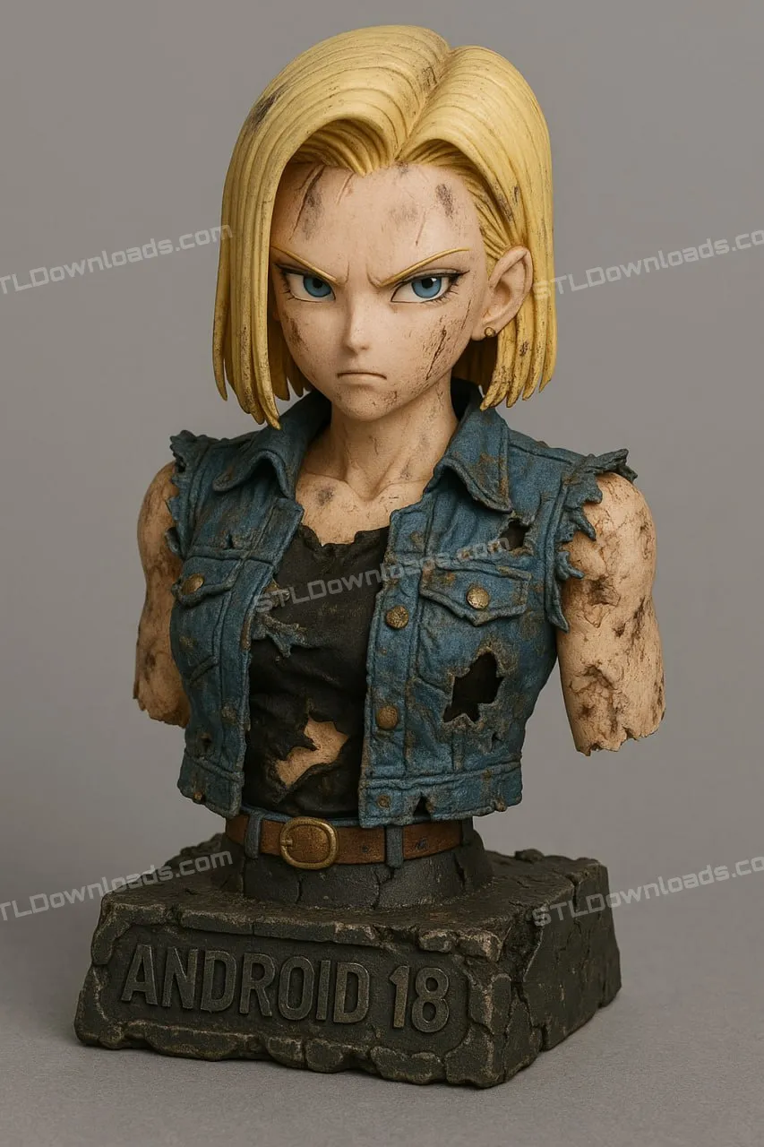 Android 18 damage bust