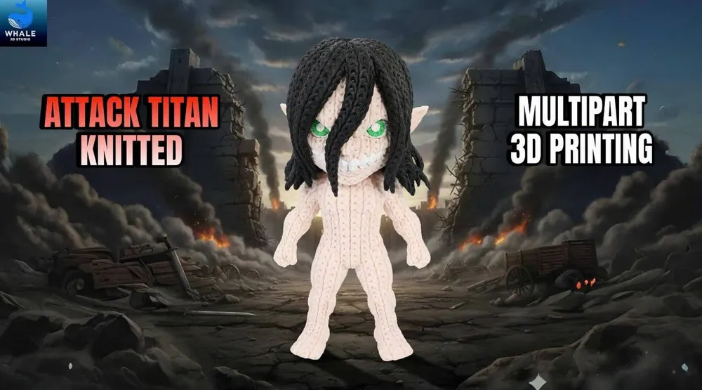 Attack Titan Knitted Multipart