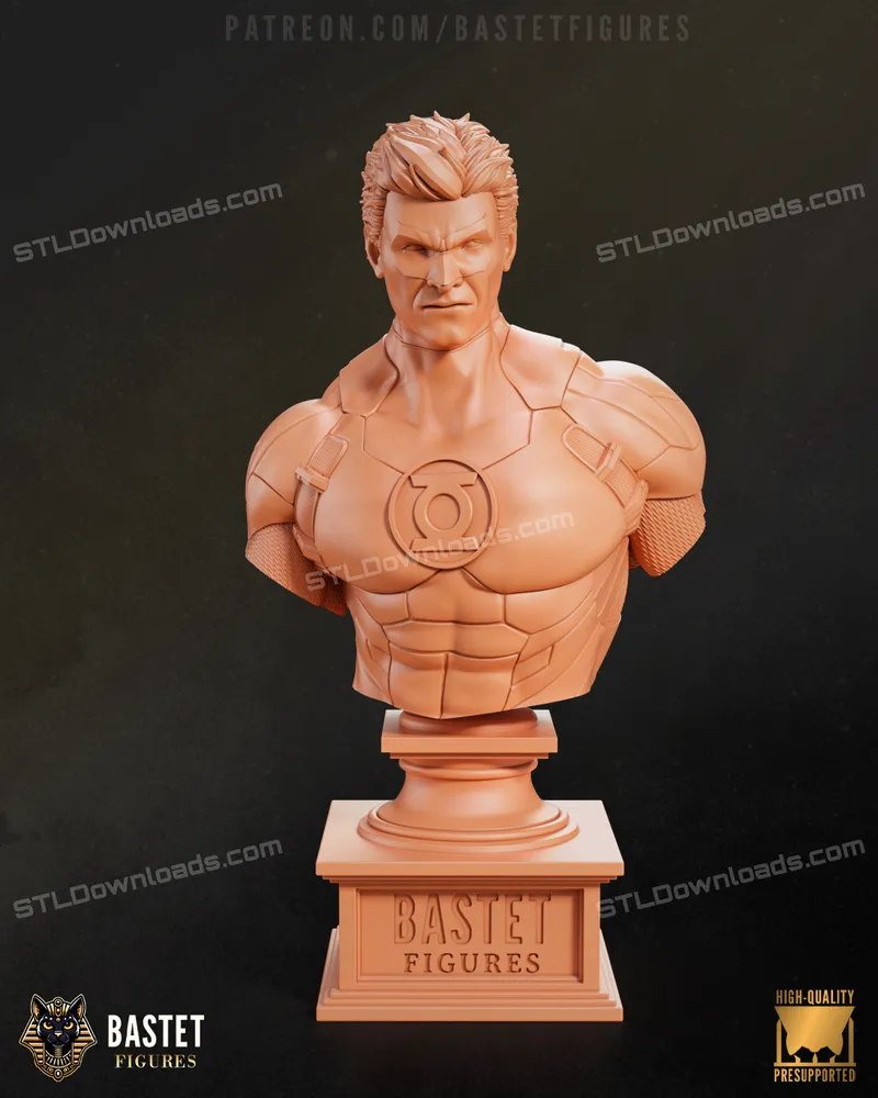 Bastet Figures Green Lantern DC Comics Bust