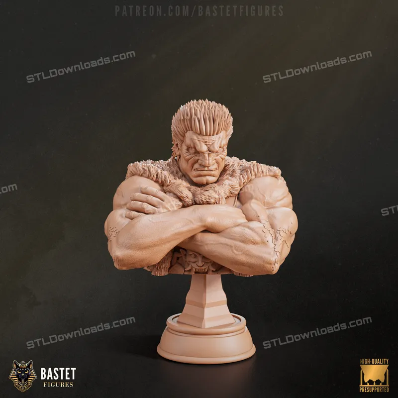 Bastet Figures Zodd Bust