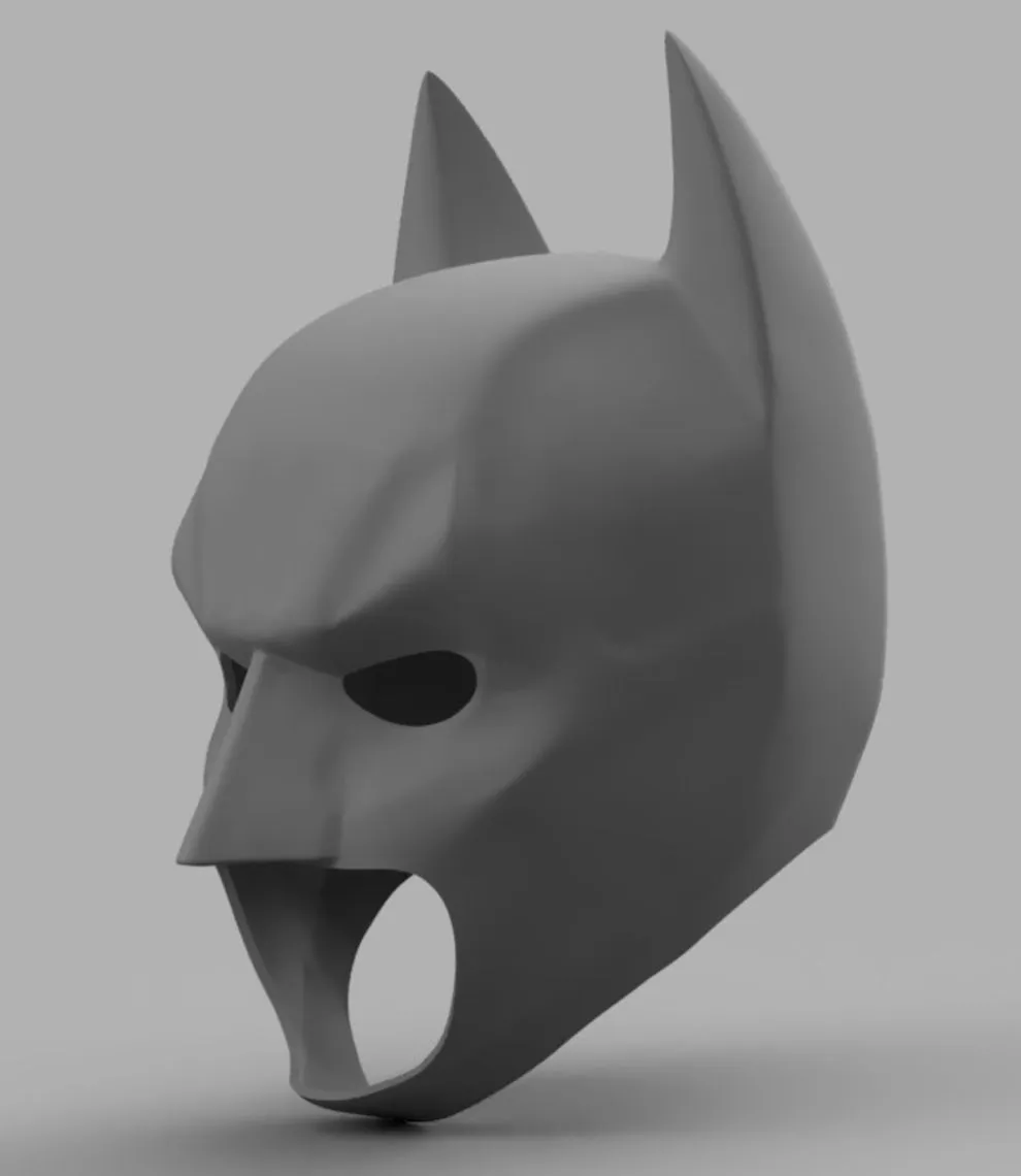 Batman Mask The Dark Knight 3D Model
