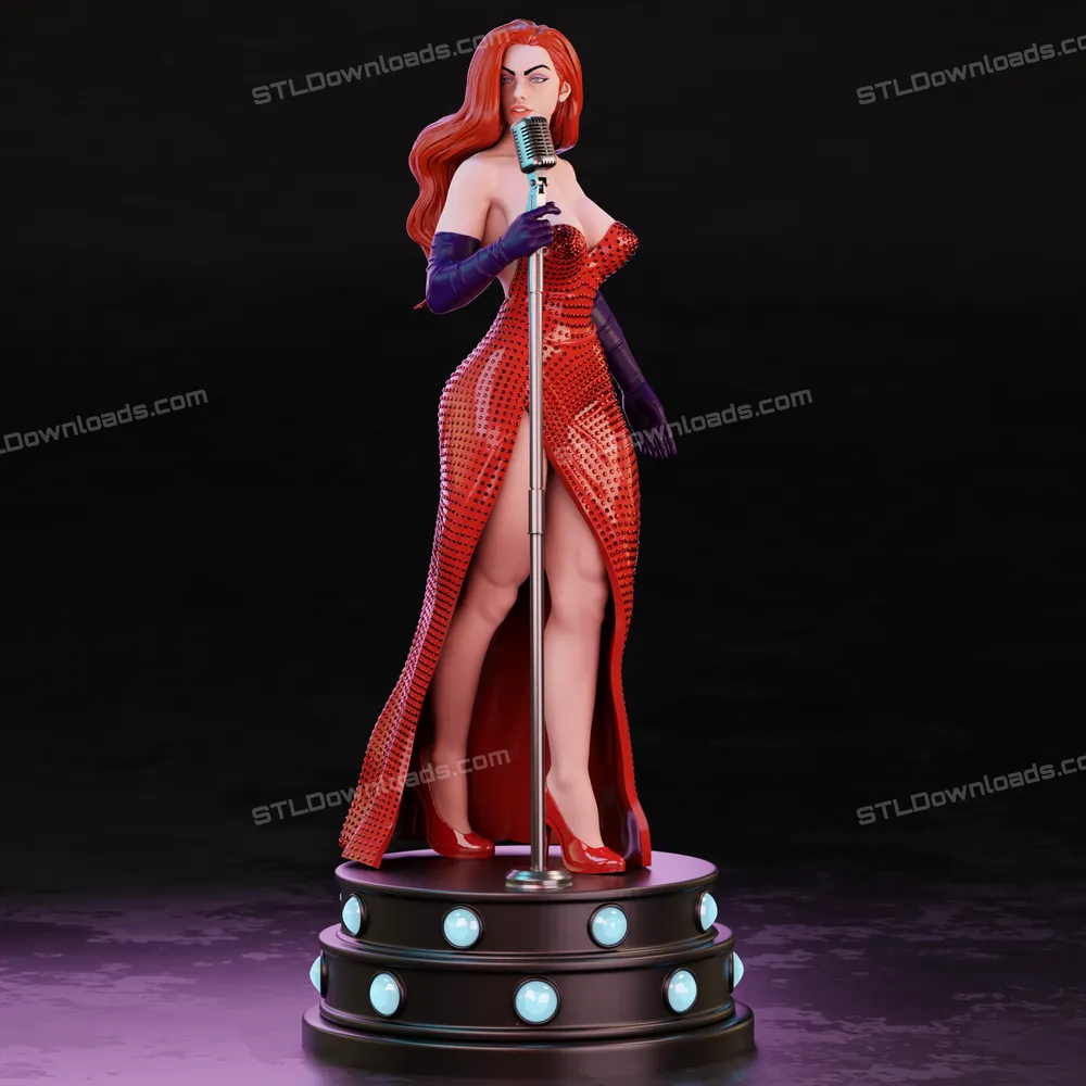 BrunoArt3D Jessica Rabbit