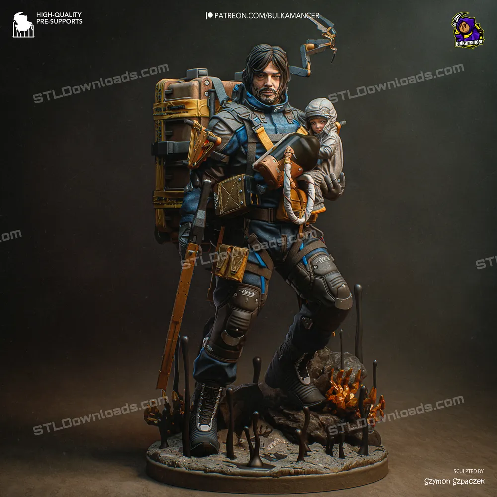 Bulkamancer Sculpts Sam Death Stranding 2