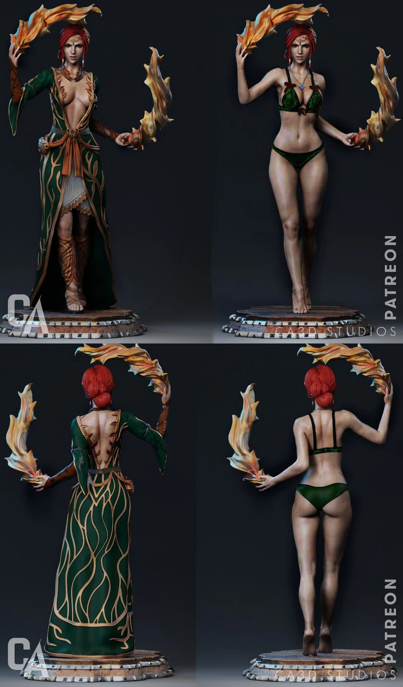 Ca 3d Studios Triss Merigold