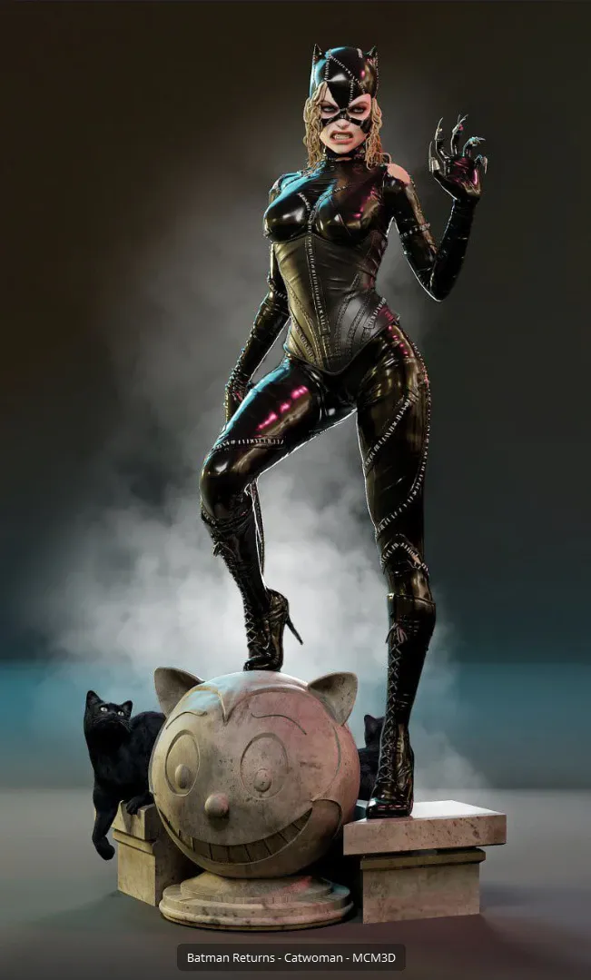 Catwoman Batman Returns MCM3D