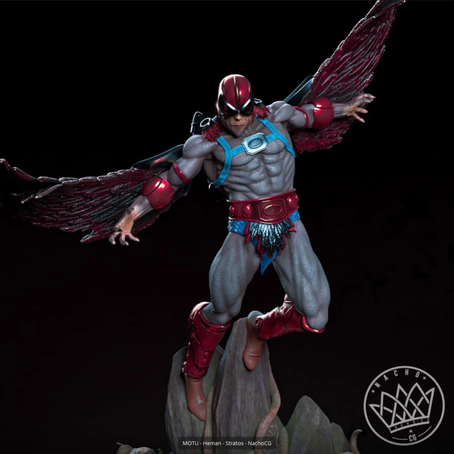 Fan Art Stratos from Motu Statue 2