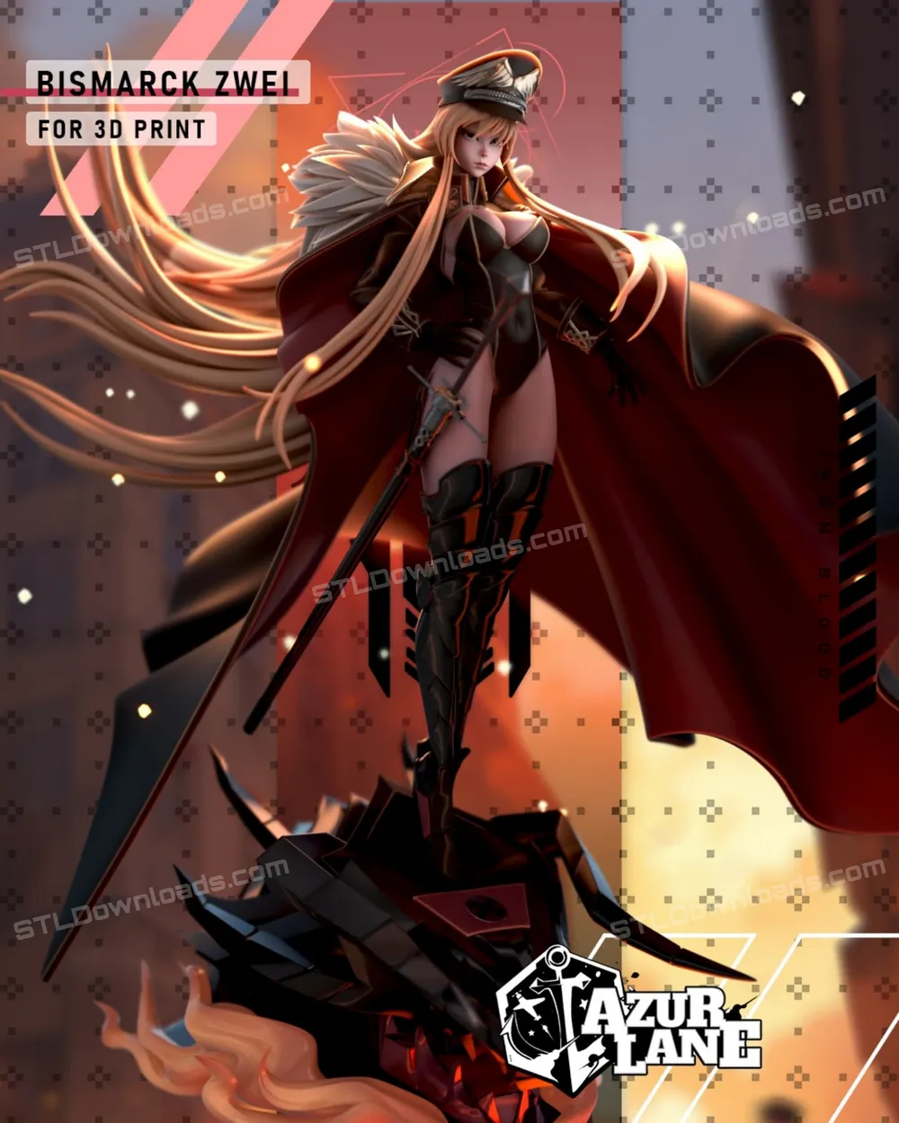 Hybris Studio Bismarck Azur Lane 2