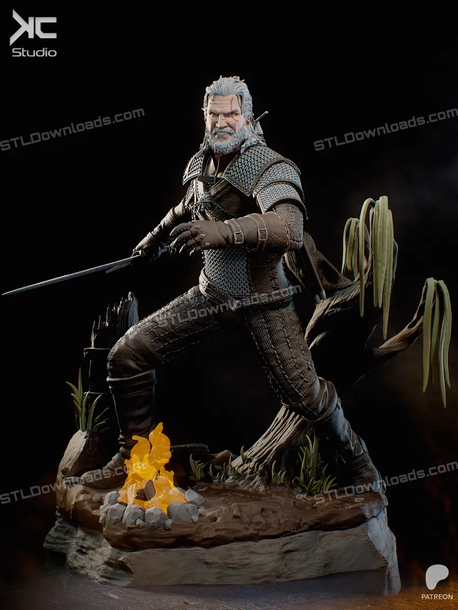 KCStudio Geralt Bust 08 2025