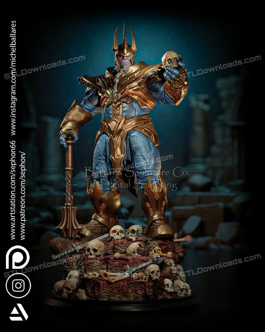 King Thanos By Creative Geek MB