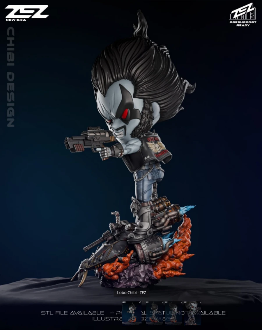 LOBO CHIBI STL 2
