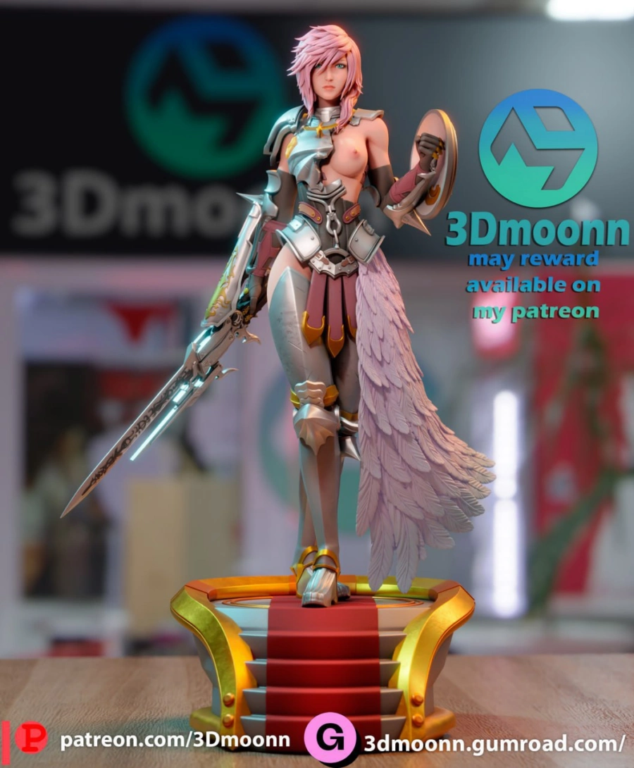Lightning – Final Fantasy – 3Dmoonn