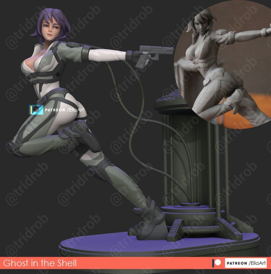 NomNom EllaArt Ghost in the shell v 1