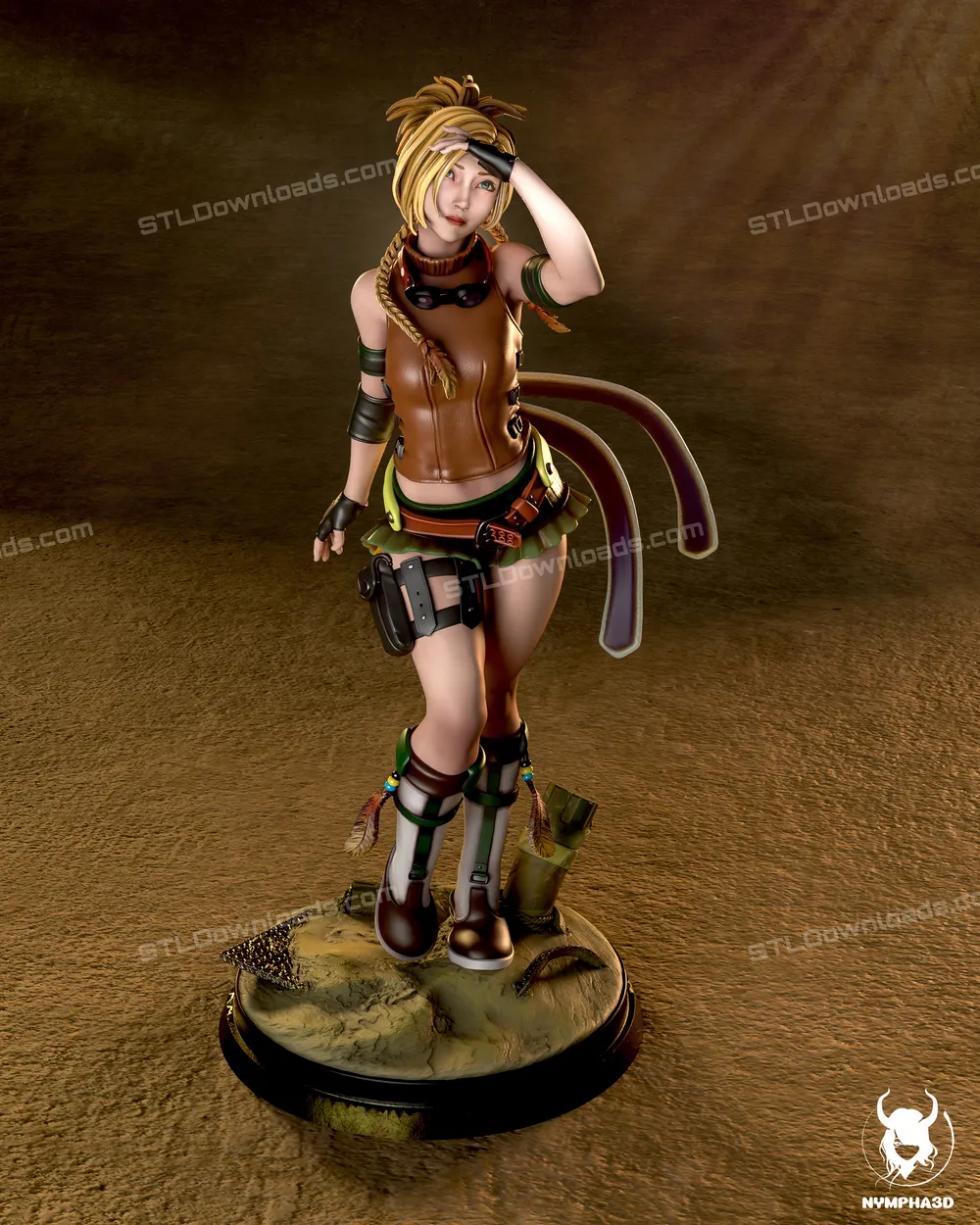 Nympha 3D Final Fantasy Rikku