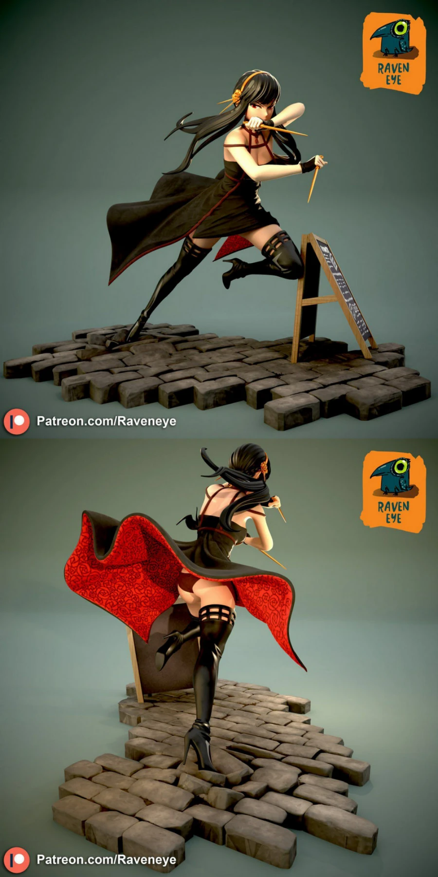 Raven Eye Yor Forger Spy x Family