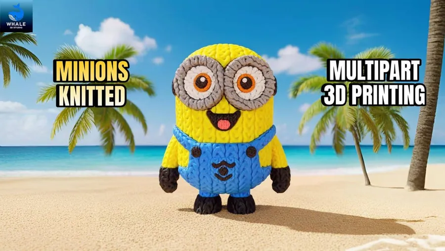 STL Minions Knitted Multipart