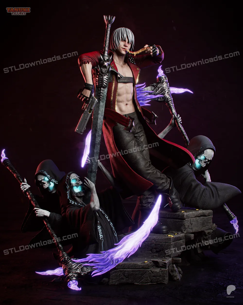 Tanuki Figures Dante