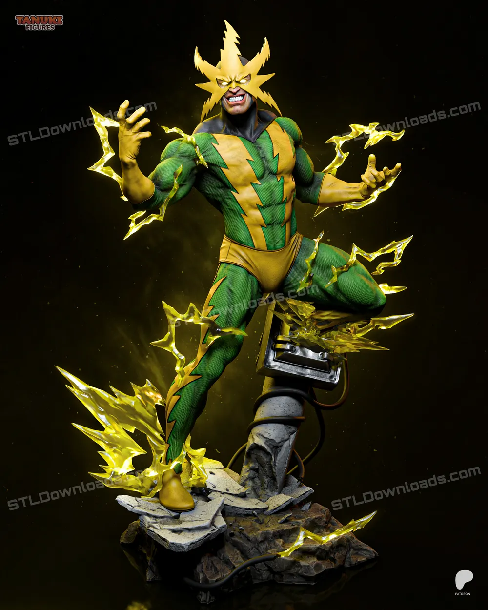 Tanuki FiguresElectro