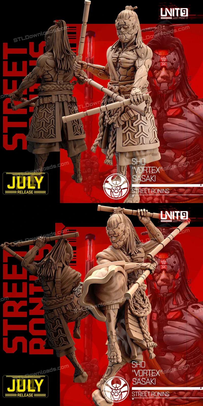Unit9 Cyberpunk – Sho Vortex Sasaki – Street Ronins