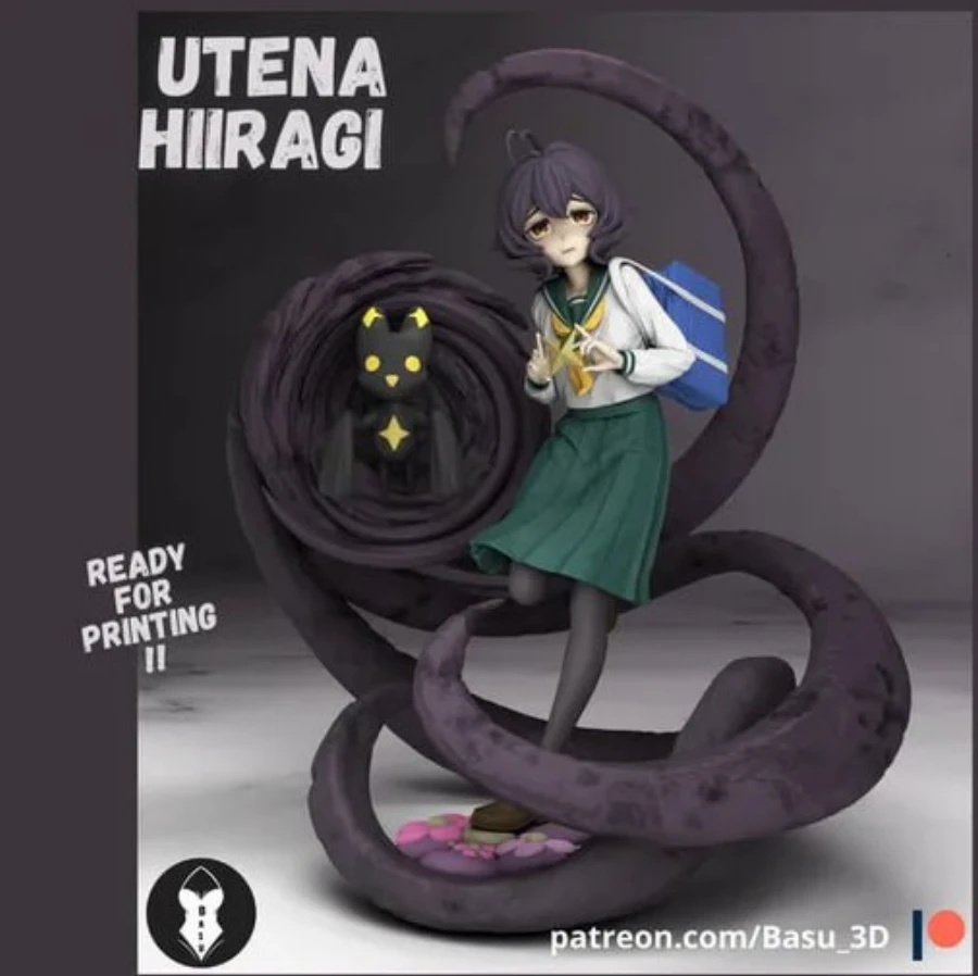 Utena Hiiragi SFW Basu Studios