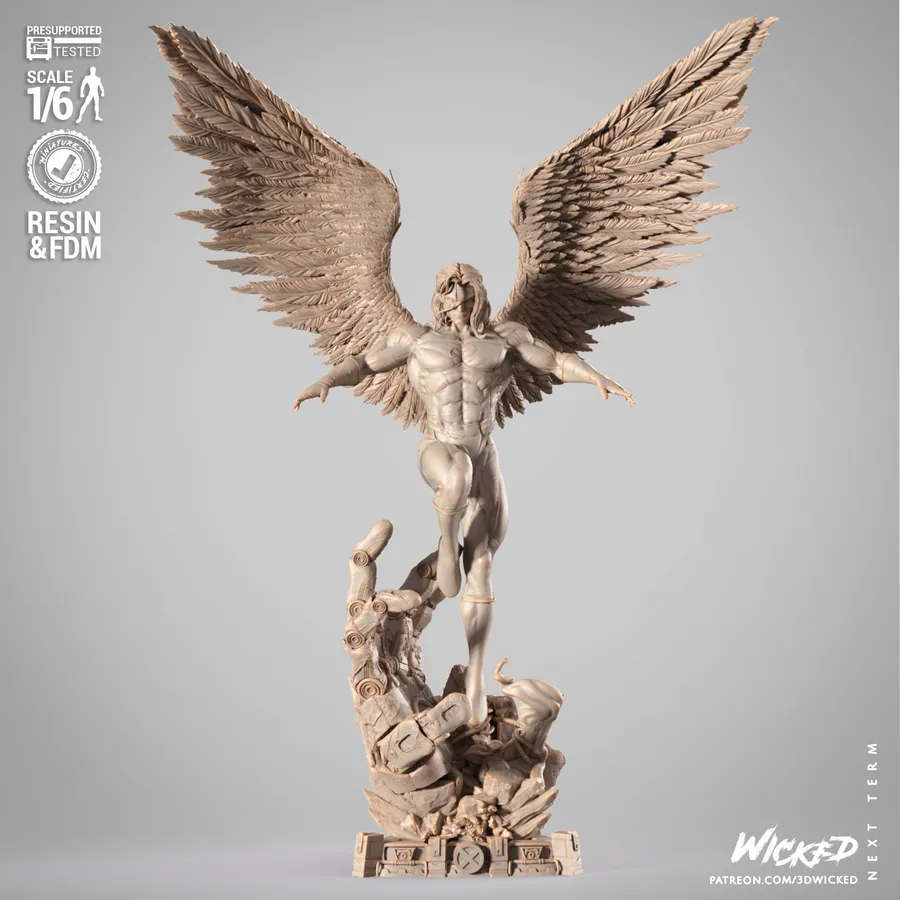 WICKED Angel Sculpture