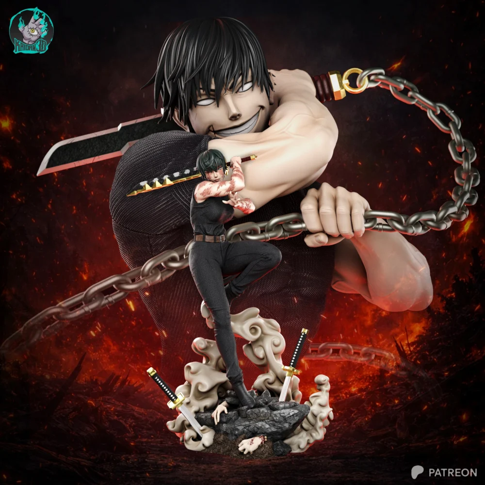 2601 Maki x Toji Zenin Non Supported