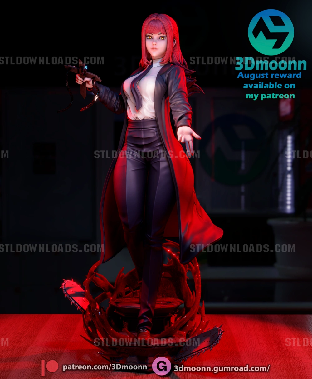 3Dmoonn Makima Stl Ultimate Merchant tier