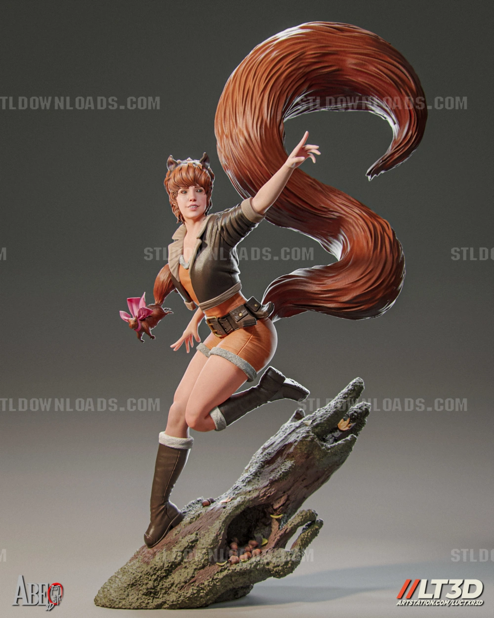 Abe3D 2024 07 Squirrel Girl