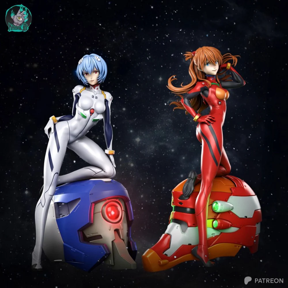 Asuka Langley @kaidan3d