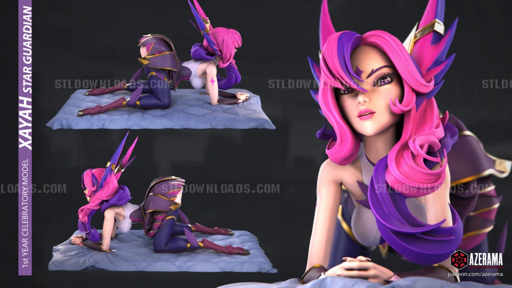 Azerama Xayah Bundle Standard and NSFW Version