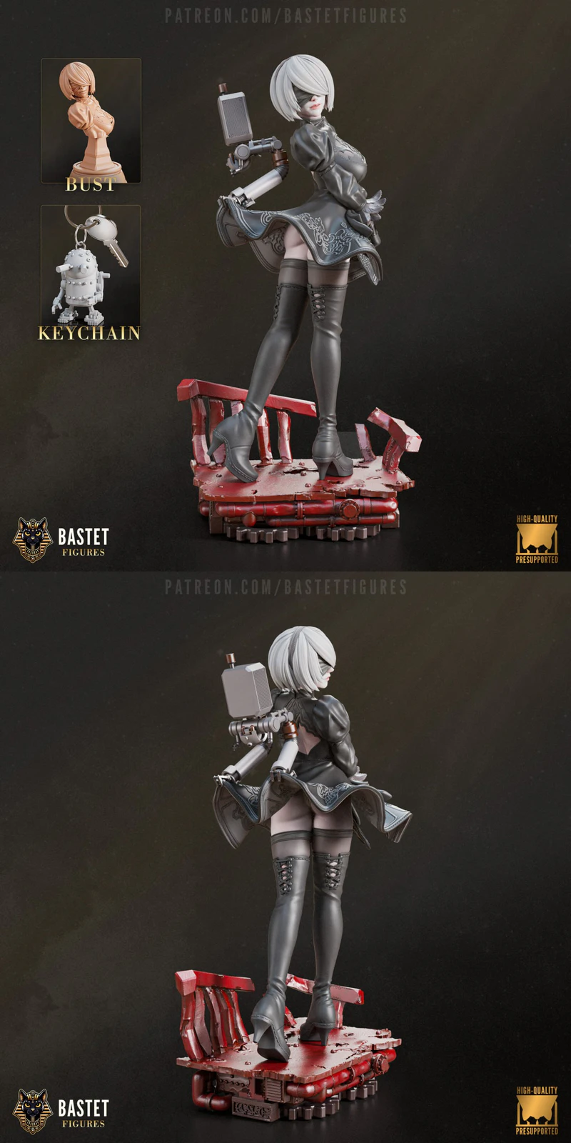 Bastet Figures 2B
