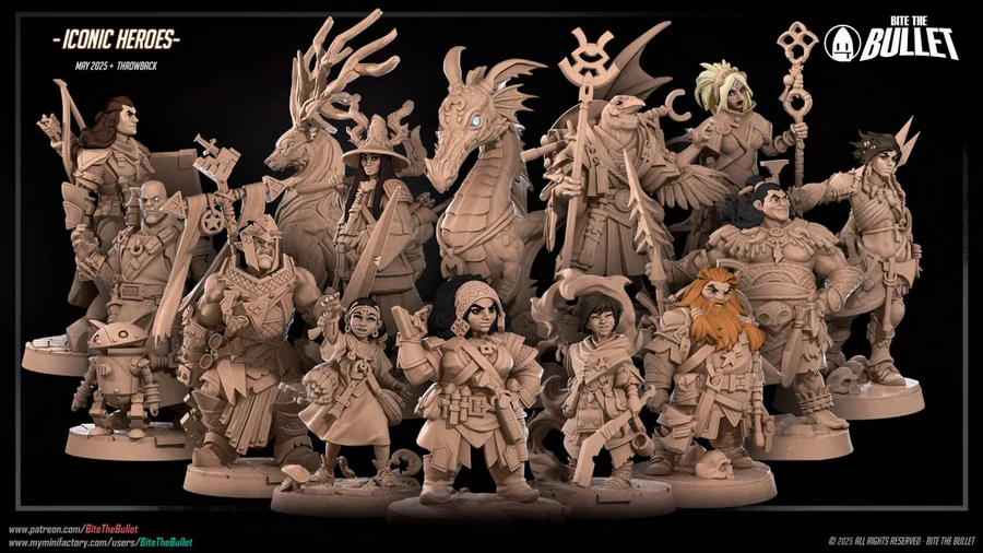 Bite the Bullet Iconic Heroes May 2025