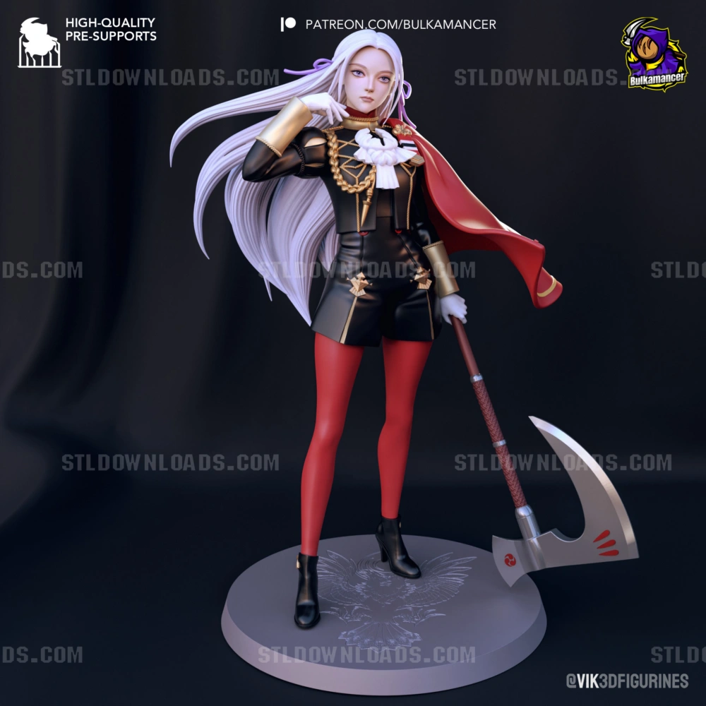 Fiery Student STL Model STL render Bulkamancer Sculpts – Fiery Student