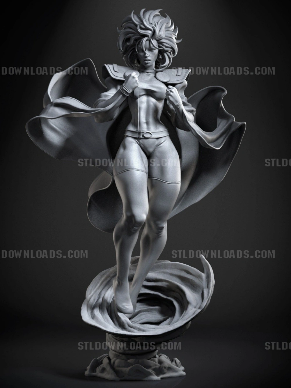 Storm STL Model – Marvel STL render Ca 3d Studios – Storm