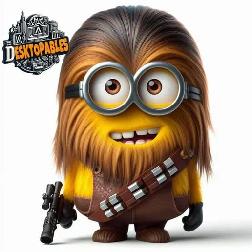 Chewbacca Minion OBJ with color for BambuLab