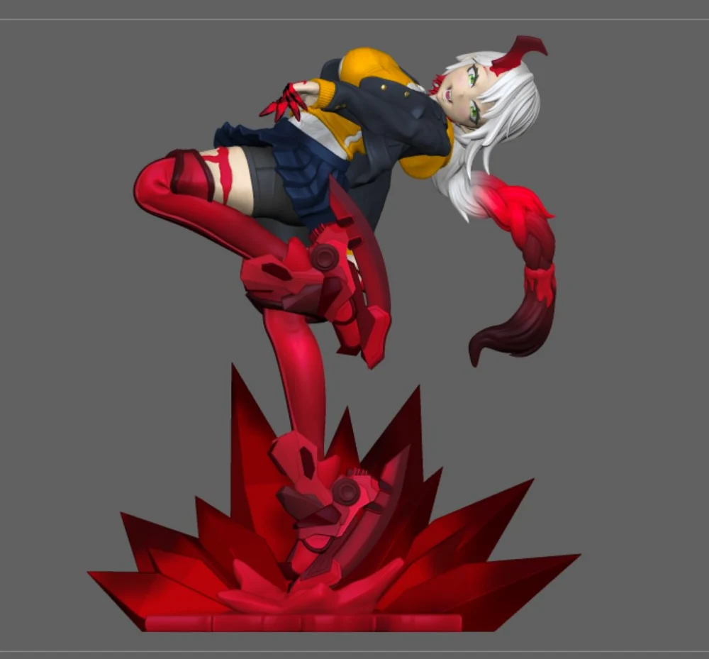 Chloe Cromwell STL render Chloe Cromwell Kaibashira tei 貝柱帝」