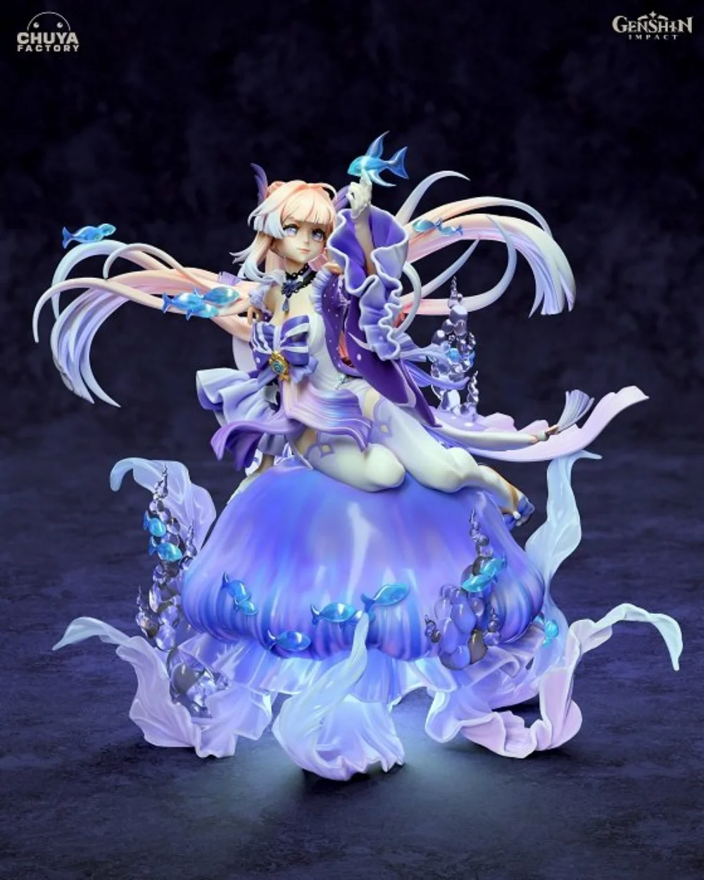 Sangonomiya Kokomi – Genshin Impact STL render Chuya Factory – Sangonomiya Kokomi