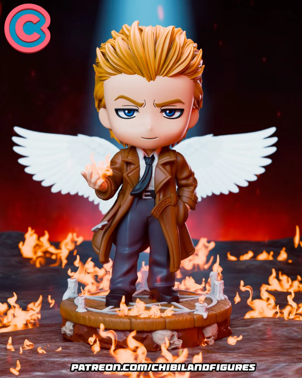Constantine Hellblazer Chibi Land Figures