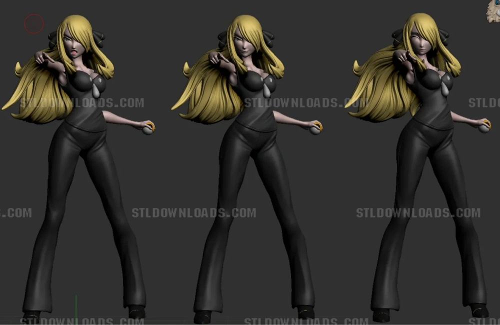 Cynthia Garchomp Pokemon