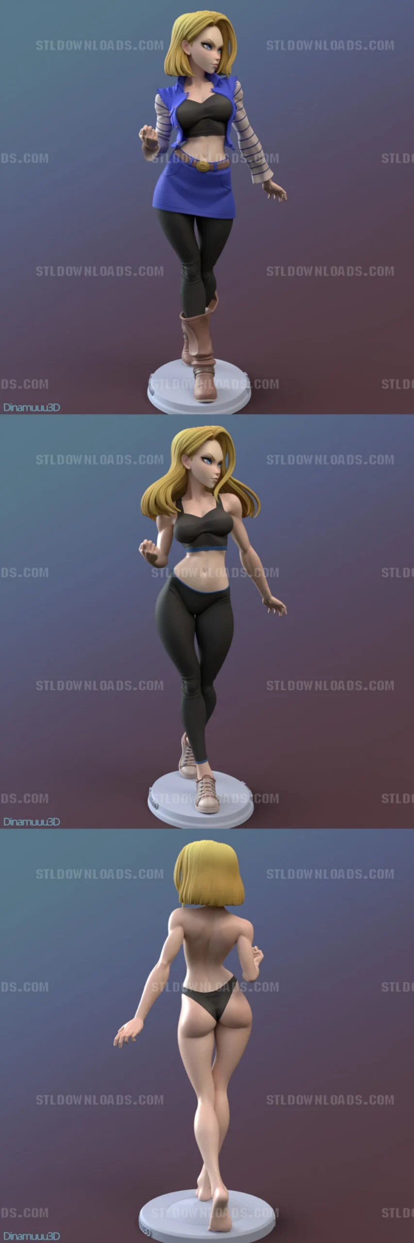 DiNamuuu3D Android 18 scaled