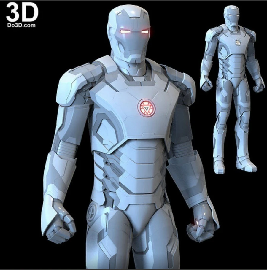 Do3D Iron Man Mark 42 from Iron Man 3