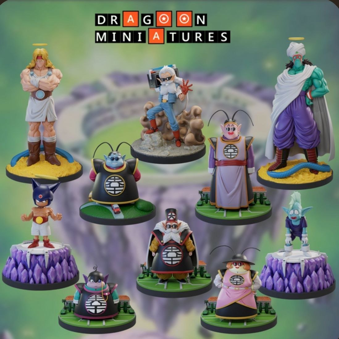 Dragoon Miniatures Term 37 Other World Saga Pack