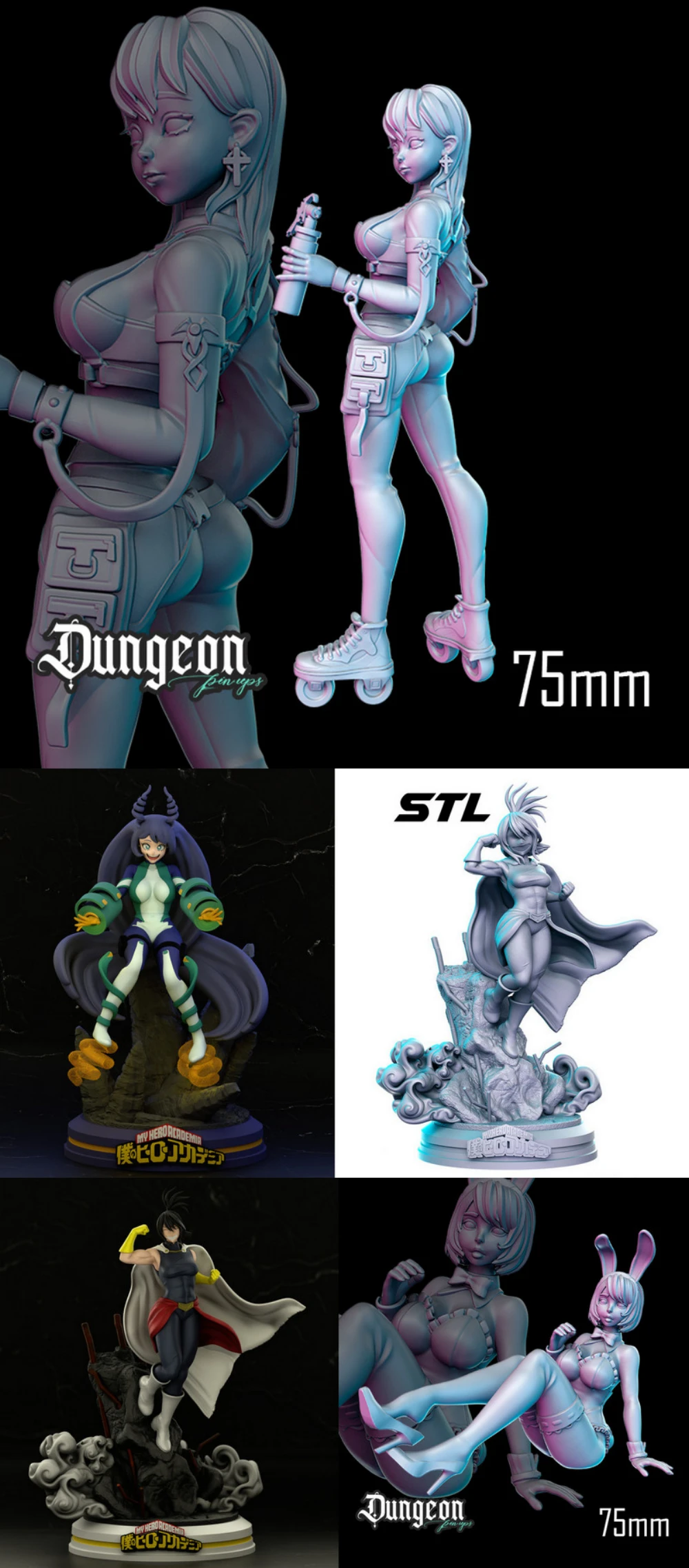 Dungeon Pin ups April 2023