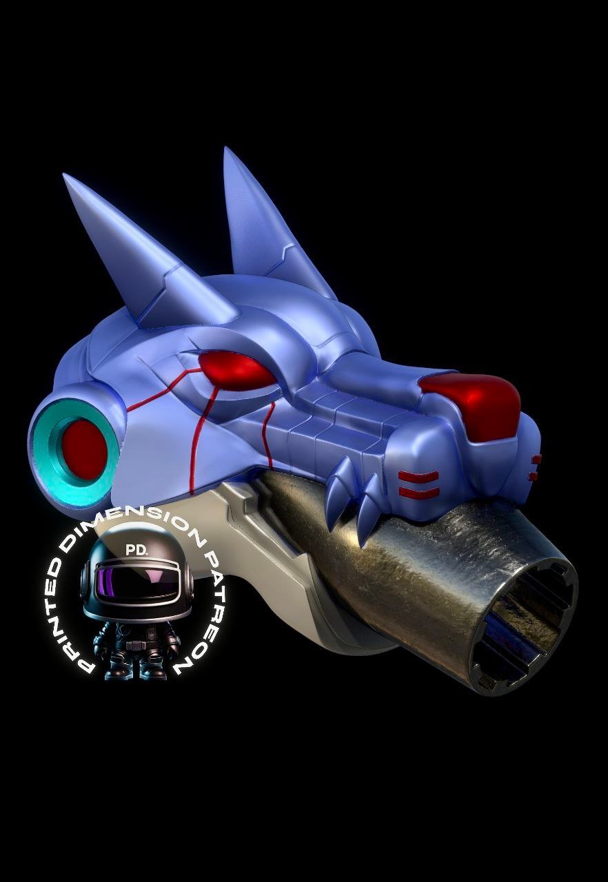 Garuru Cannon Omnimon Digimon