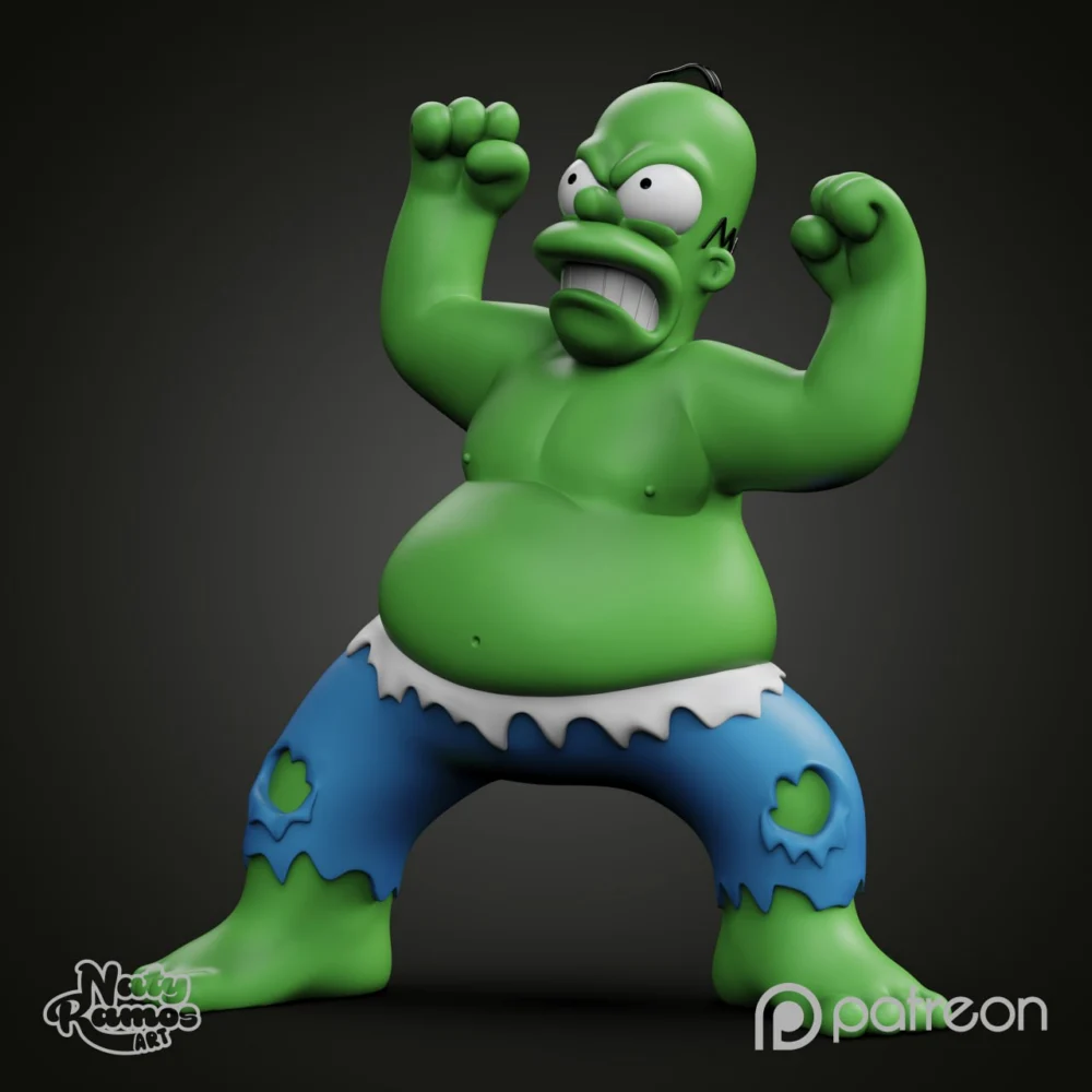 HOMERO HULK 15cm