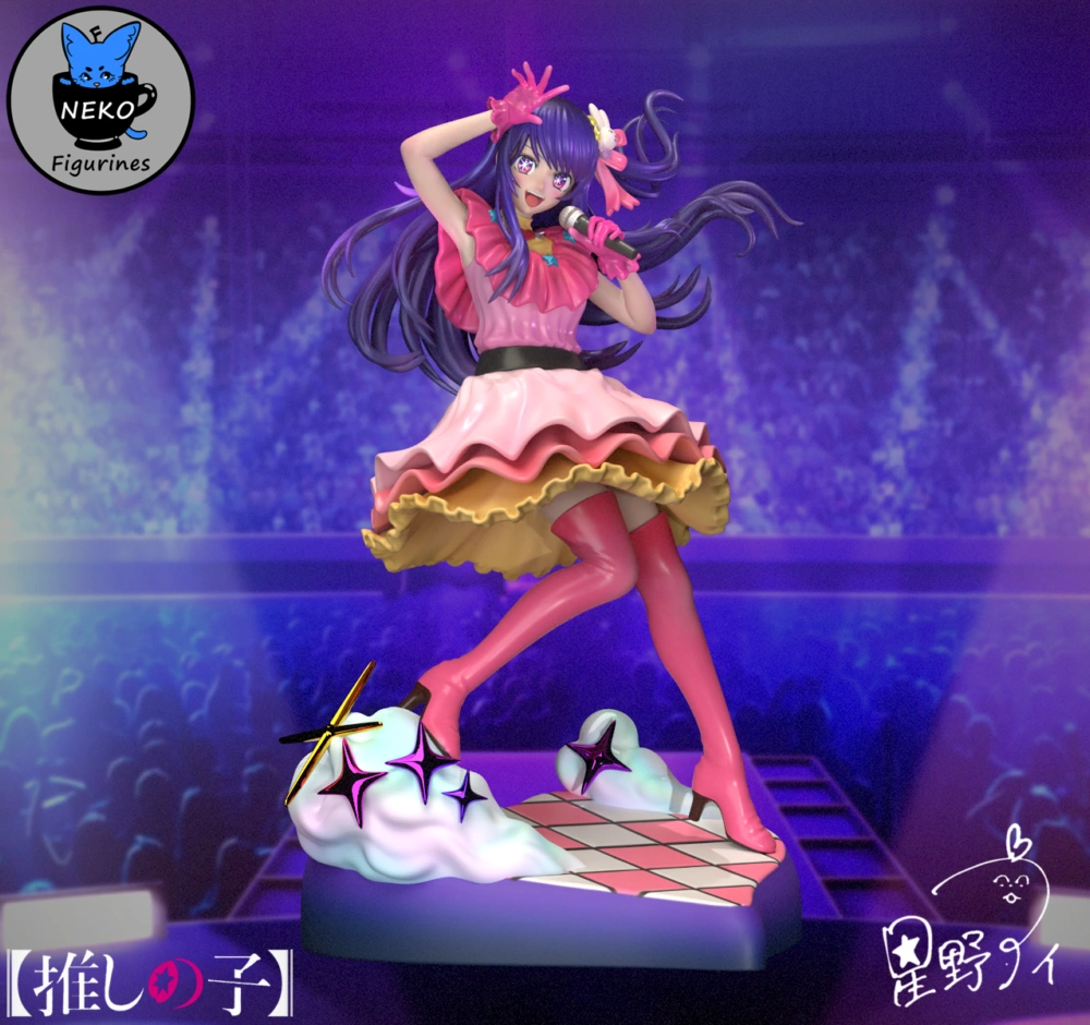 Hoshino Ai – Neko Figurines