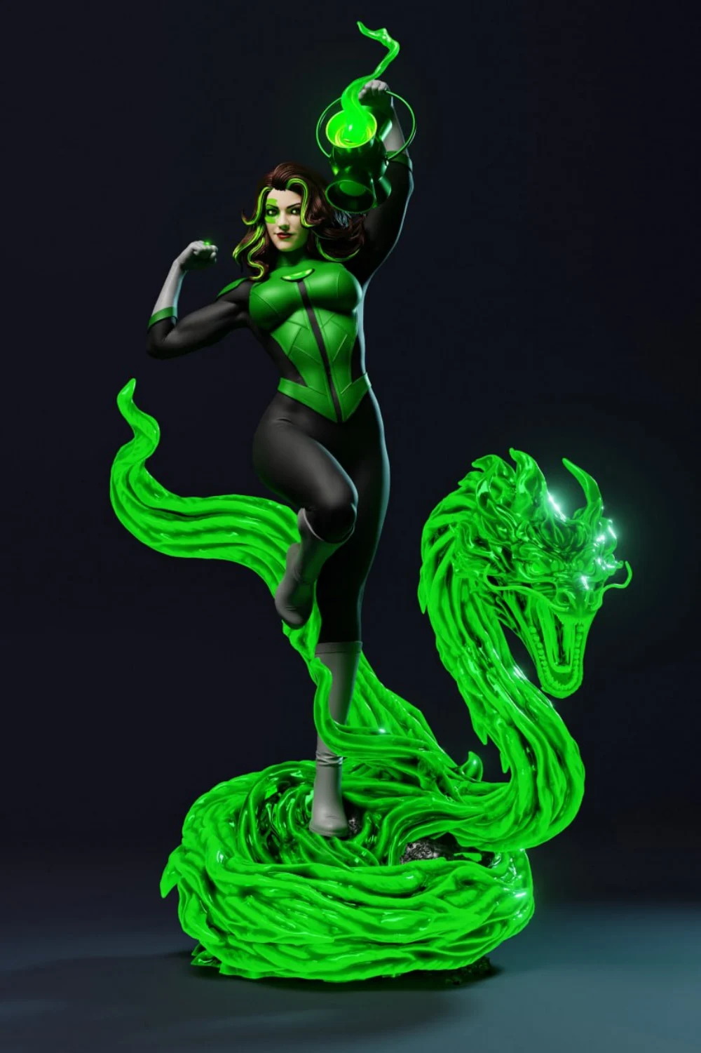 Jessica Cruz Green Lantern Extra Abe3D by Marcio 2